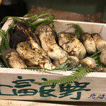 うを徳 - 北海道富良野の松茸