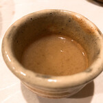 うを徳 - 羽幌牡丹海老のお出汁