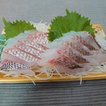 Maruyoshi Imadu Firu Asahi Kawaten - 天然真鯛お造り
