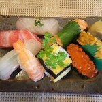 玄海鮨 - 上にぎりランチ 1500円
