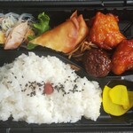 ディオ - 唐揚げ弁当 (税抜)184円 ※開封後(2020.08.23)