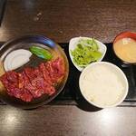 焼肉 坐旺 - ハラミランチ150（1,518円）