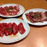 焼肉牛星 - 【2020.8.23(日)】注文したお肉