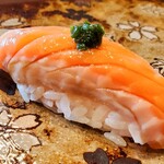 鮨おおね田 - 時鮭(トキシラズ)