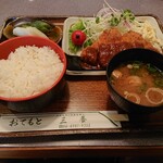 三養 - トンカツ(ロース)定食 880円