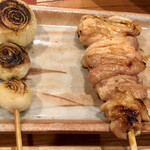 とり喜 - かしわと小玉ねぎ