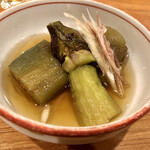 とり喜 - 茄子の煮浸し