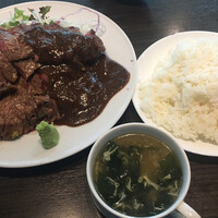 キャトルラパン - スープ ライスLとの ランチセット