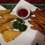 まいど - チーとろ揚げ&ごぼうスティック　各350円