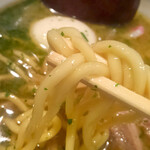 会津ラーメン 和 - 太麺カタメ