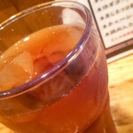 会津ラーメン 和 - アイスウーロン茶