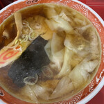 大門 - ワンタン麺640円