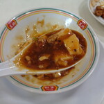 餃子の王将 - ピリ辛で旨い