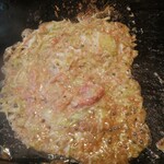 道とん堀 - もんじゃ焼きもち明太子チーズ