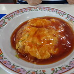 餃子の王将 - 天津飯、甘酢