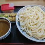 うどんの前田 - ざるカレーうどん大盛り