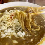 麺処 池田 - 期間限定チーズカレー坦々麺