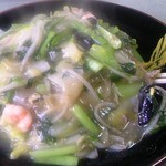 チャイナレストラン 横浜 - 五目ヤキソバ 700円 大盛り100円増し