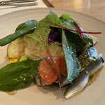 シャントレル - 夏野菜と魚貝のサラダ