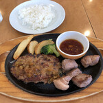 Kokosu - ジャポネギハンバーグ＆カットサーロインステーキ