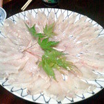 松寿し - フグ刺し