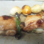 吾妻家 - ねぎ巻きとうずら