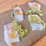 ビストロ コパン - 2020.8.22 平目のカルパッチョ