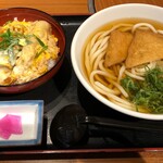 得得 - ミックス丼ランチ780円きつねうどん選択＋100円税抜