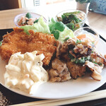 きっさ おばあちゃん家 - 肉と魚、
野菜とのバランスも良いです