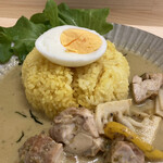 のっけごはん ジャスミン食堂 - グリーンカレー
