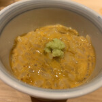 すし岩瀬 - ２種の雲丹まぜご飯