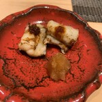 すし岩瀬 - 穴子の白焼き