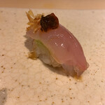 すし岩瀬 - 甘鯛　皮を揚げて