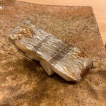 すし岩瀬 - 焼物：太刀魚の幽庵焼き