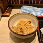 味奈登庵 - 無料の揚げ玉はもちろん貰う。
      アゲダマビンボー！