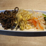 焼肉あんじ - ナムル盛盛り合わせ