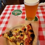 Byrd's Pizza & Ribs - スライス