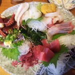 わくわく酒場 スキちゃん - 料理写真:お刺身盛り合わせ
