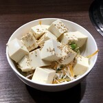 炭火焼肉ふじた - 豆腐サラダ（ハーフ）