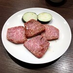 炭火焼肉ふじた - 特選カイノミ。