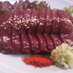 焼肉 静龍苑 - さよならレバ刺し