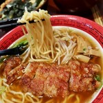 万世麺店 - 排骨拉麺