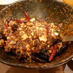 麻婆豆腐TOKYO 神田本店 - よーく混ぜてから頂きます！