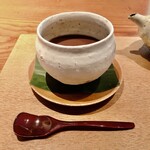 ゼンカフェ - 素敵な器にキンキンに冷えたおしるこ