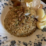 本石亭 - ドライカレー全体