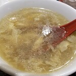 橙 - 定食のスープ