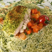 RESTAURANT DAZZLE - 【ランチ】本日の鮮魚〜カジキの香草パン粉焼き
                    2020/08/24訪問