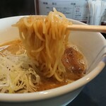 純麺食堂 - 麺アップ