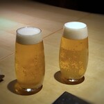 TTOAHISU - ビール・・暑い日でしたので、ビールから。