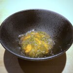 TTOAHISU - ボタン海老、馬糞海胆、そうめんのり、コンソメのジュレ